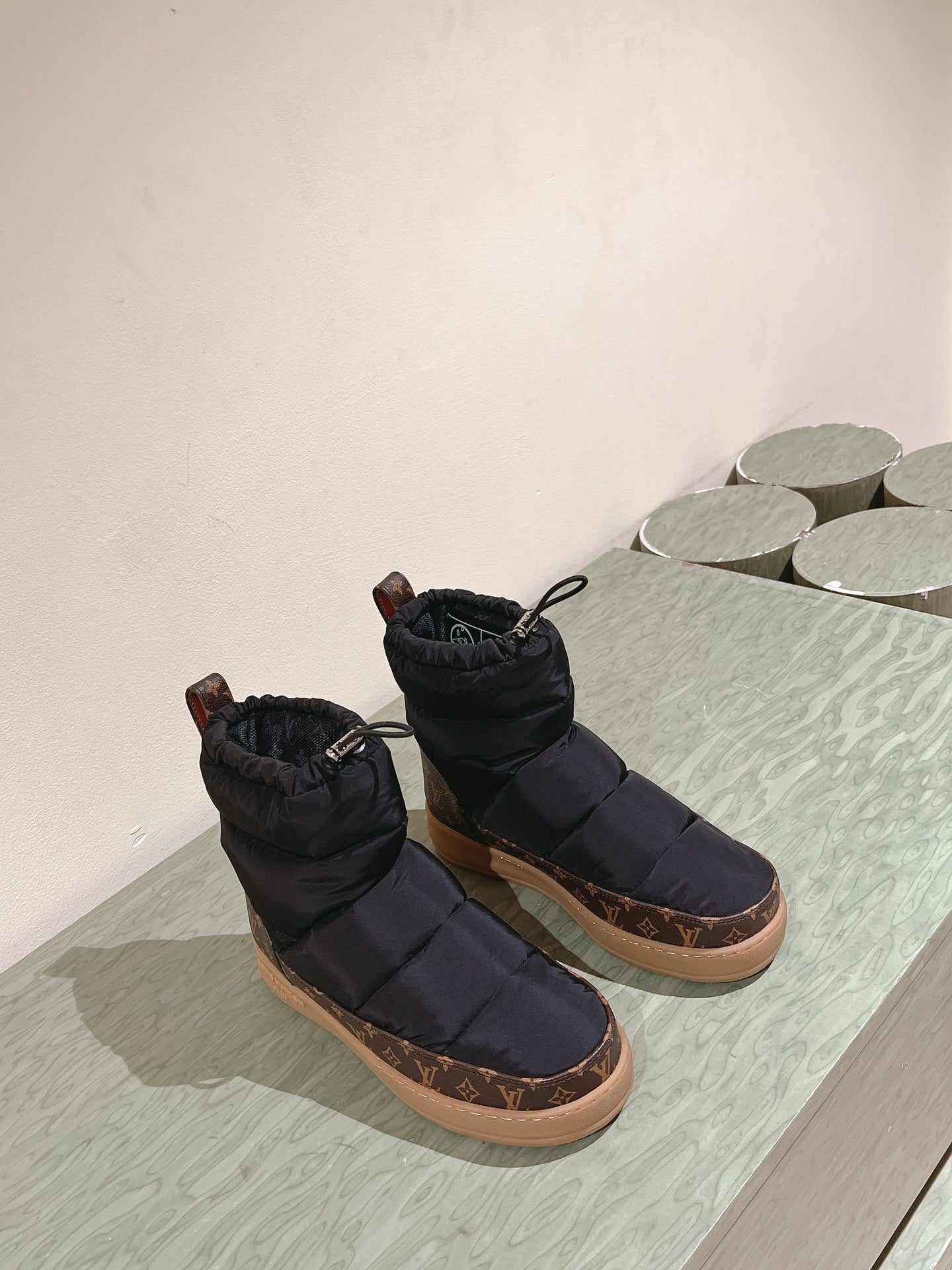 Black Cloud Ankle Boot