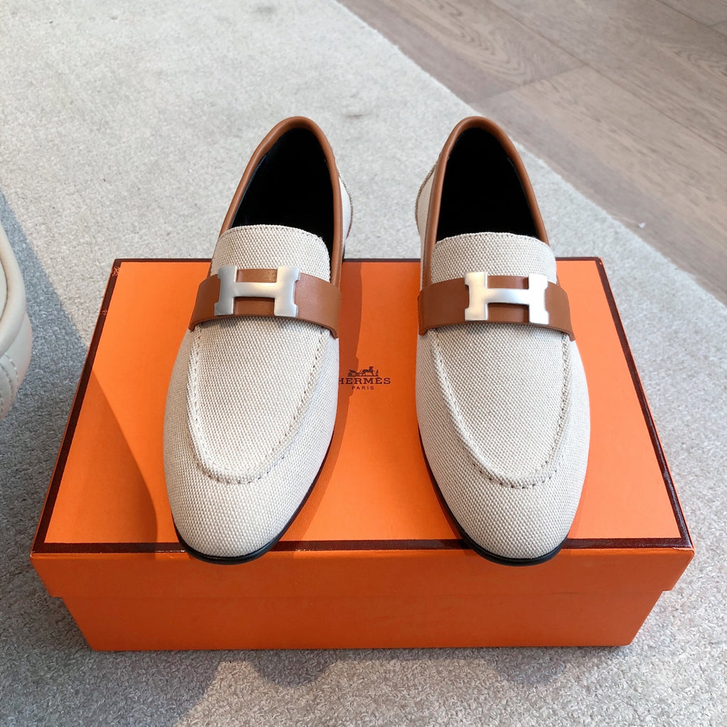 Beige/Naturel Paris Loafer