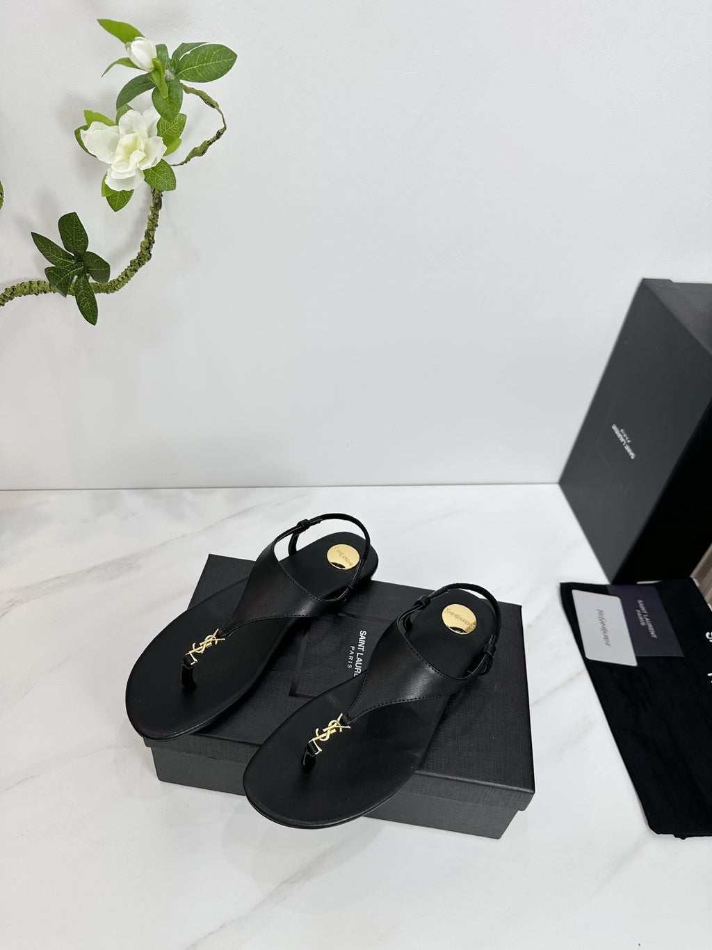 Black Cassandra Sandals