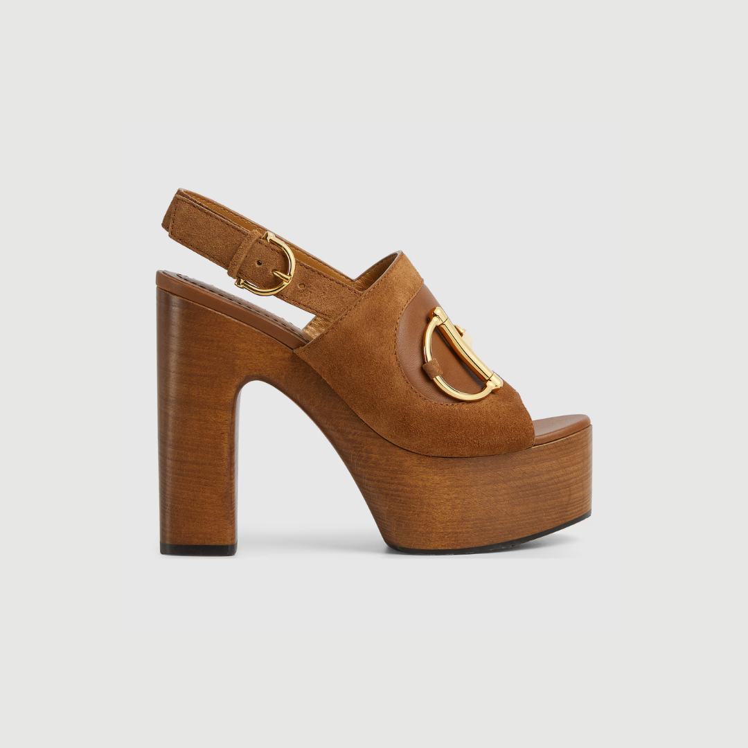 Brown Platform Sandal