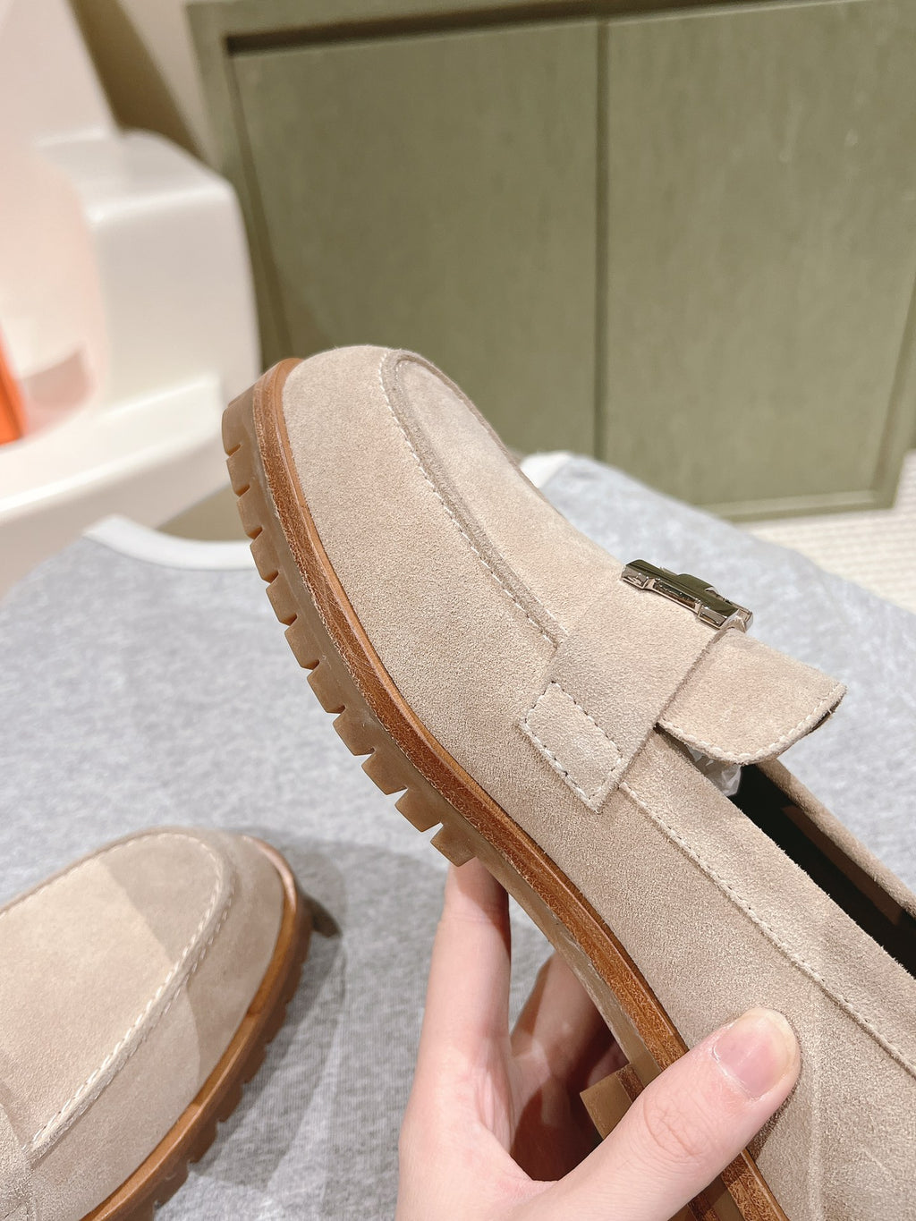 Beige Camel Faubourg Loafer