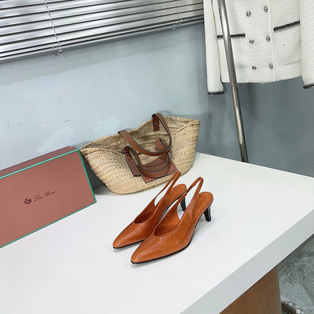 Saddle Brown Rebecca Pumps