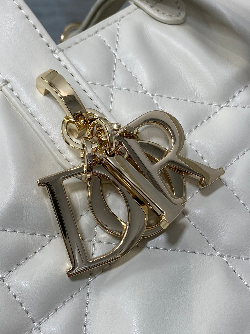 Latte Small Toujours Vertical Tote Bag