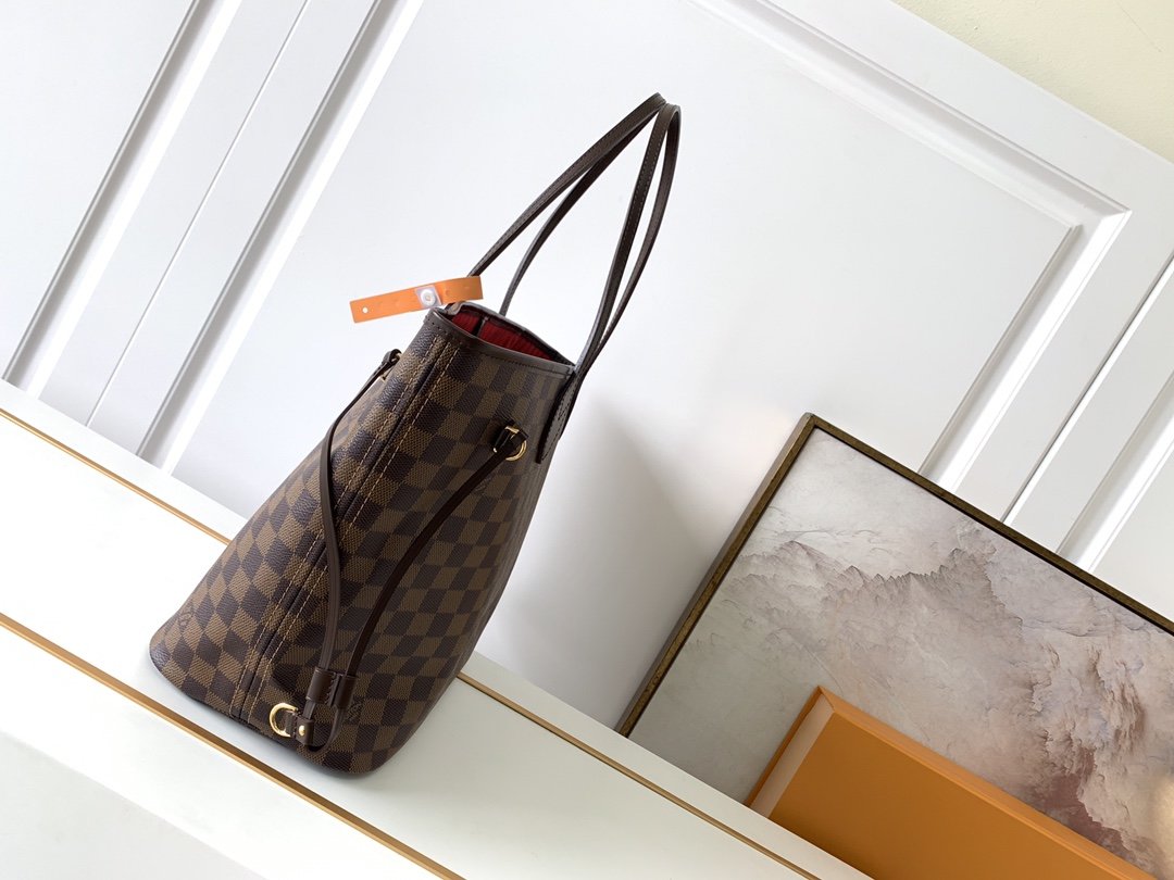 Red LN medium tote bag