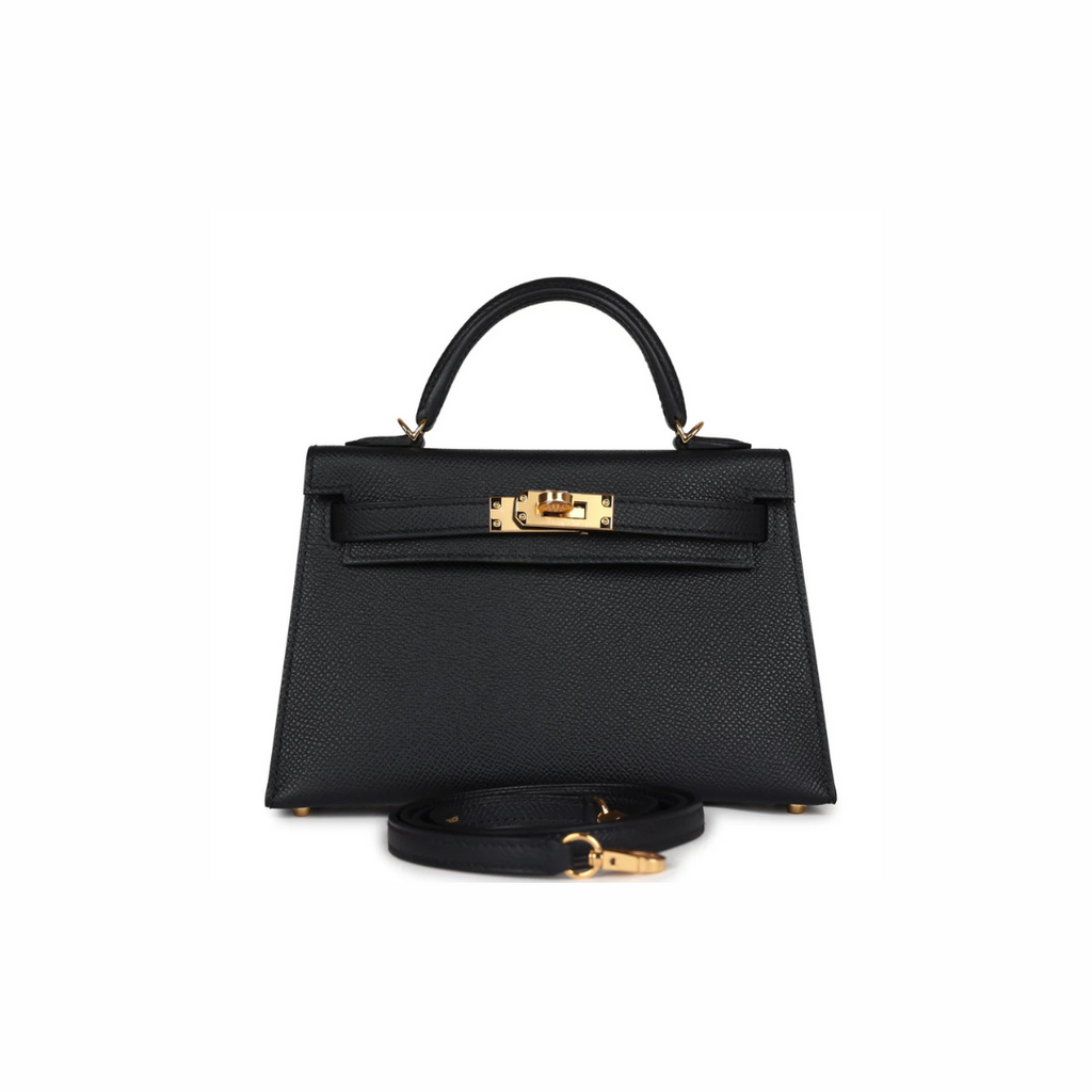 Black Kelly 20 With Gold Hardware