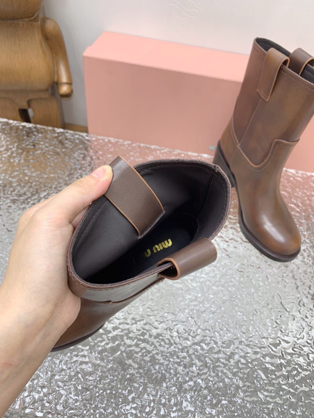 Sienna MM Leather Booties