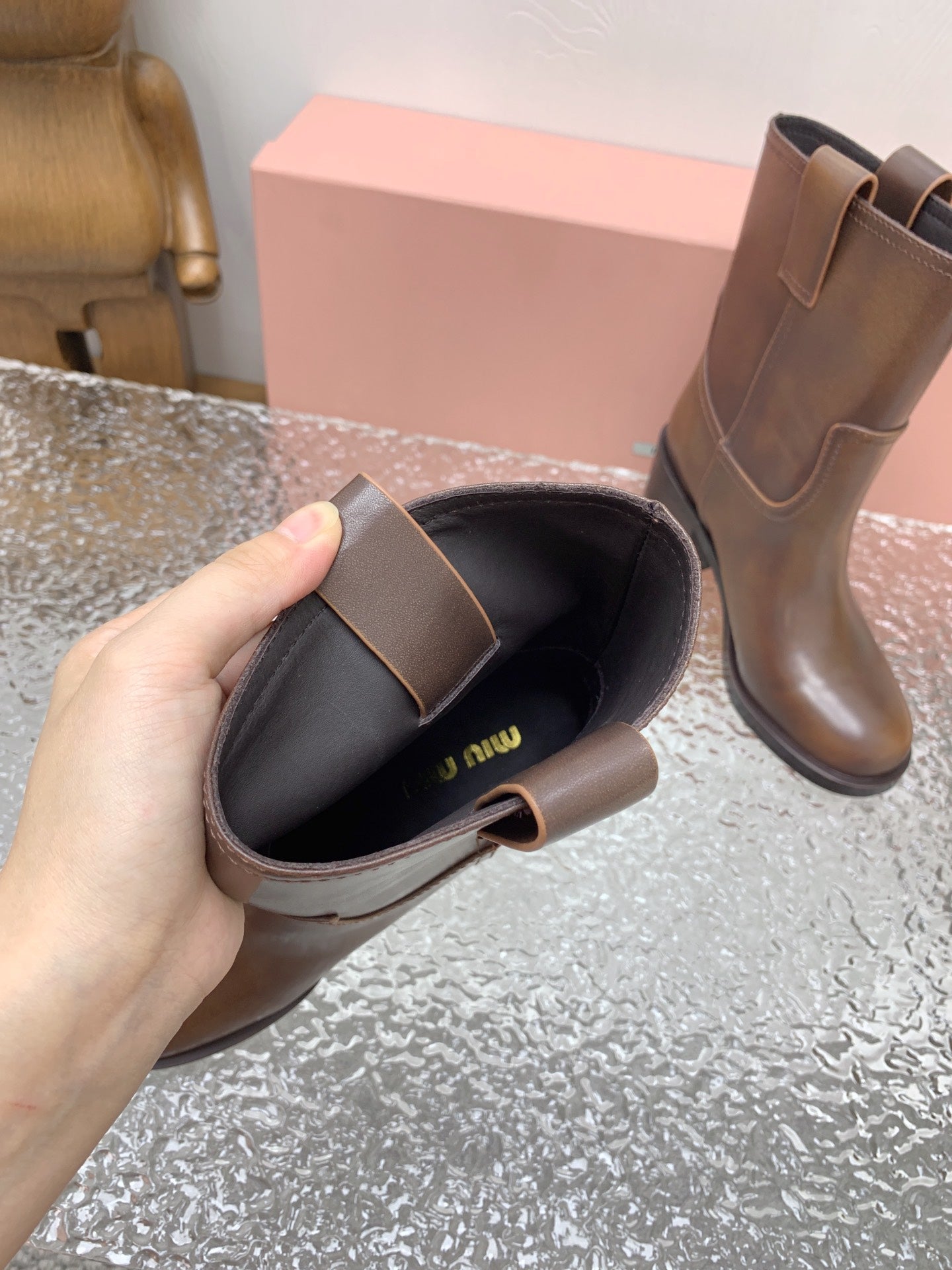 Sienna MM Leather Booties