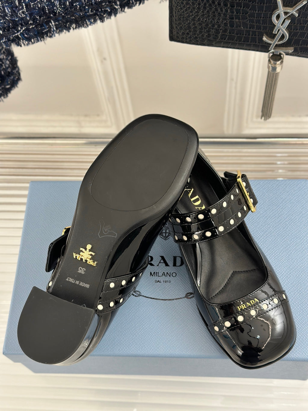 Black Mary Jane Pumps