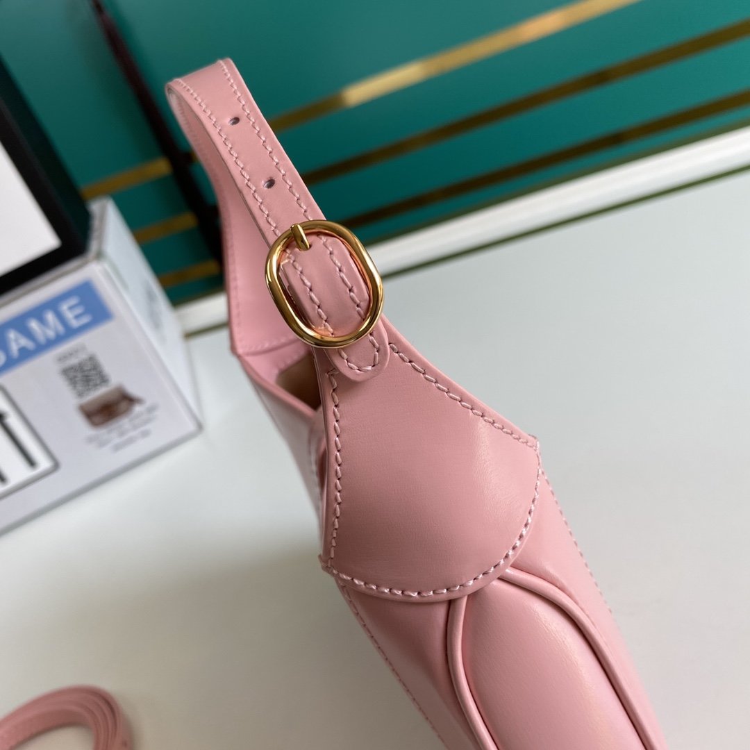 Light pink GJ 1961 mini shoulder bag