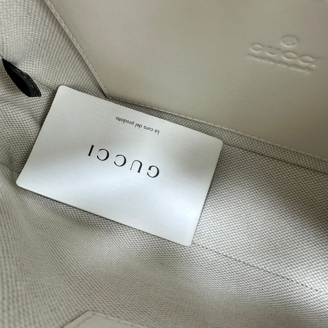 White GM Small Shoulder Bag