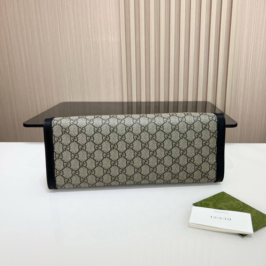 Beige/Black GP Medium Shoulder Bag