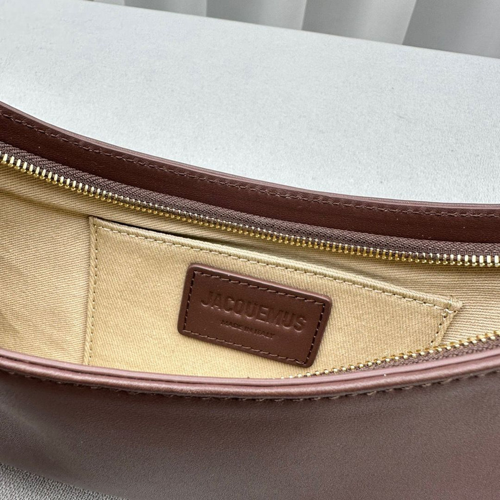 Dark Brown LB Carabiner Strap Shoulder Bag