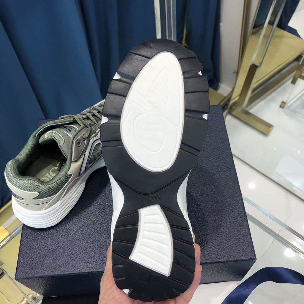 Women's Olive and cream DB sneaker