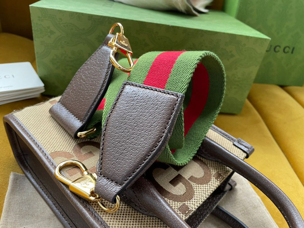 Camel GJ mini tote bag