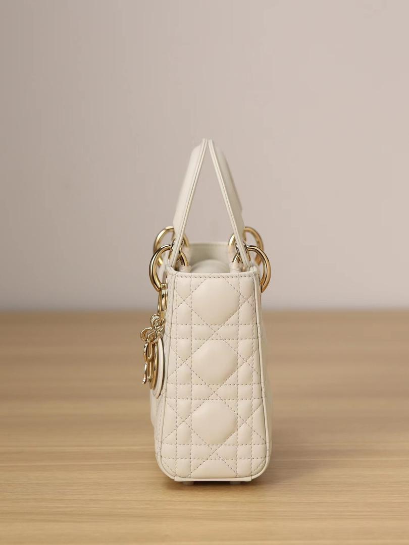 Latte Cannage Mini LD Bag