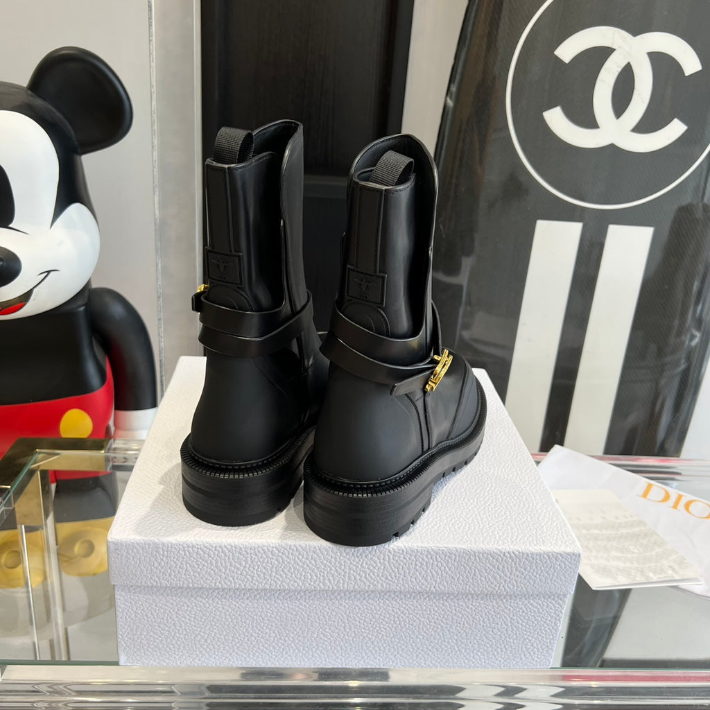 Black Empreinte Ankle Boot