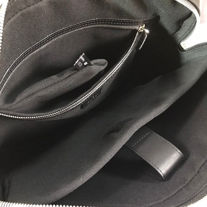 Black G briefcase