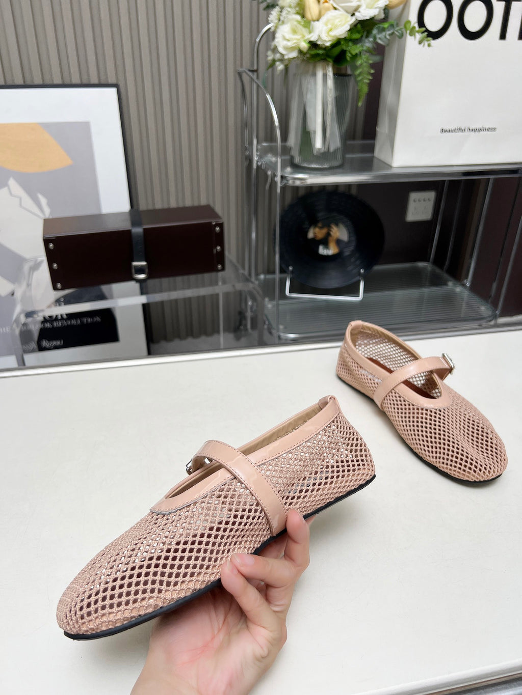 Nude AF Ballet Flats