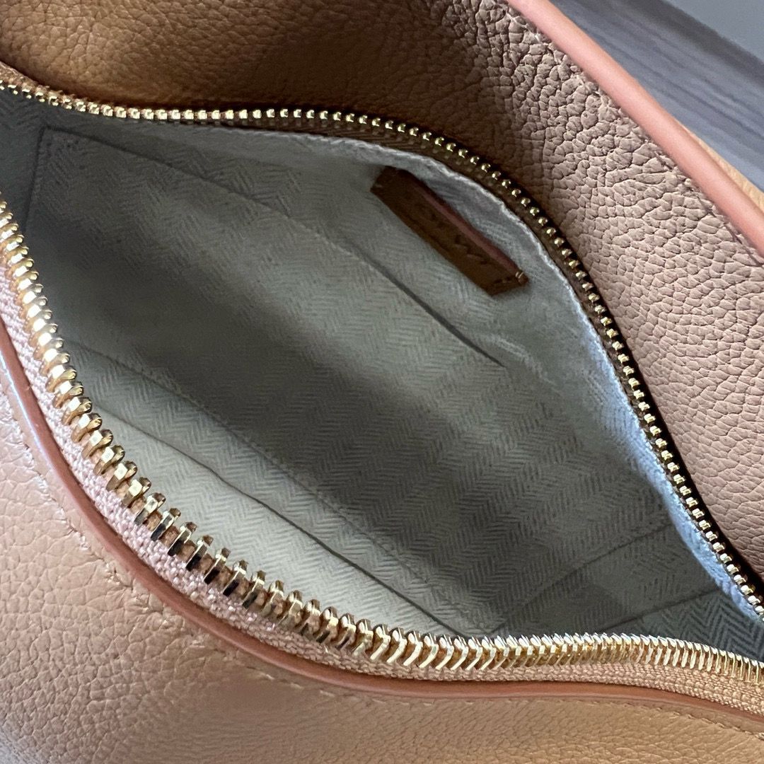 Toffee LP Small Leather Shoulder Bag