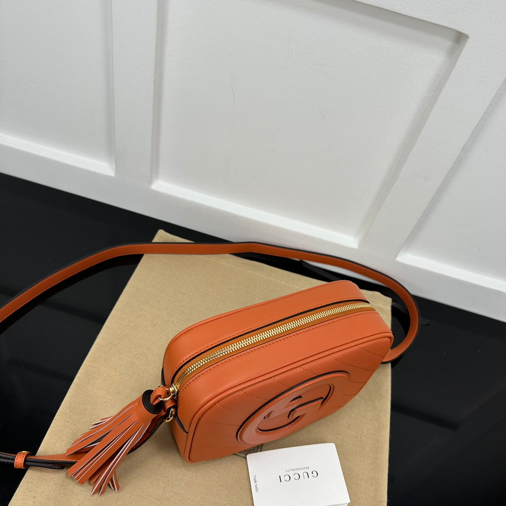 Orange GB Small Shoulder Bag