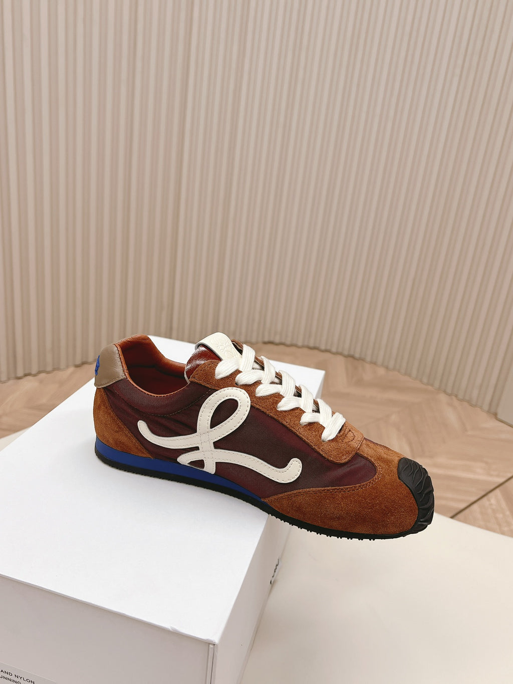 Brown/Blue Ballet Runner