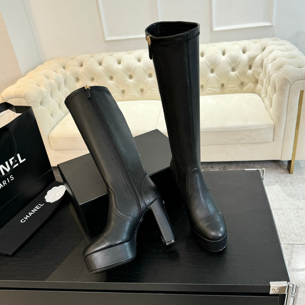 Black High Boots