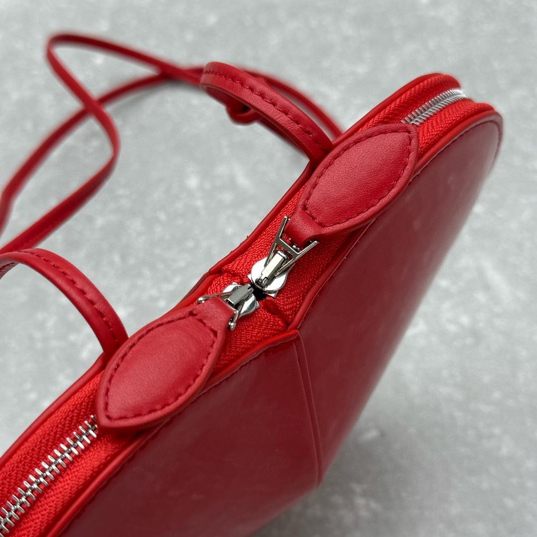 Red LC Bag In Patent Leather