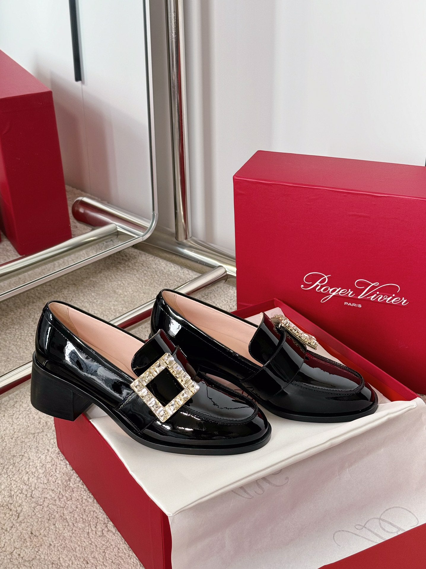 Black Rangers Loafers