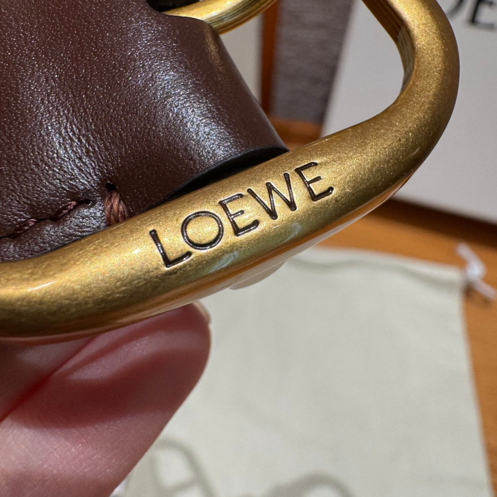 Dark Brown Rounded Soft Belt