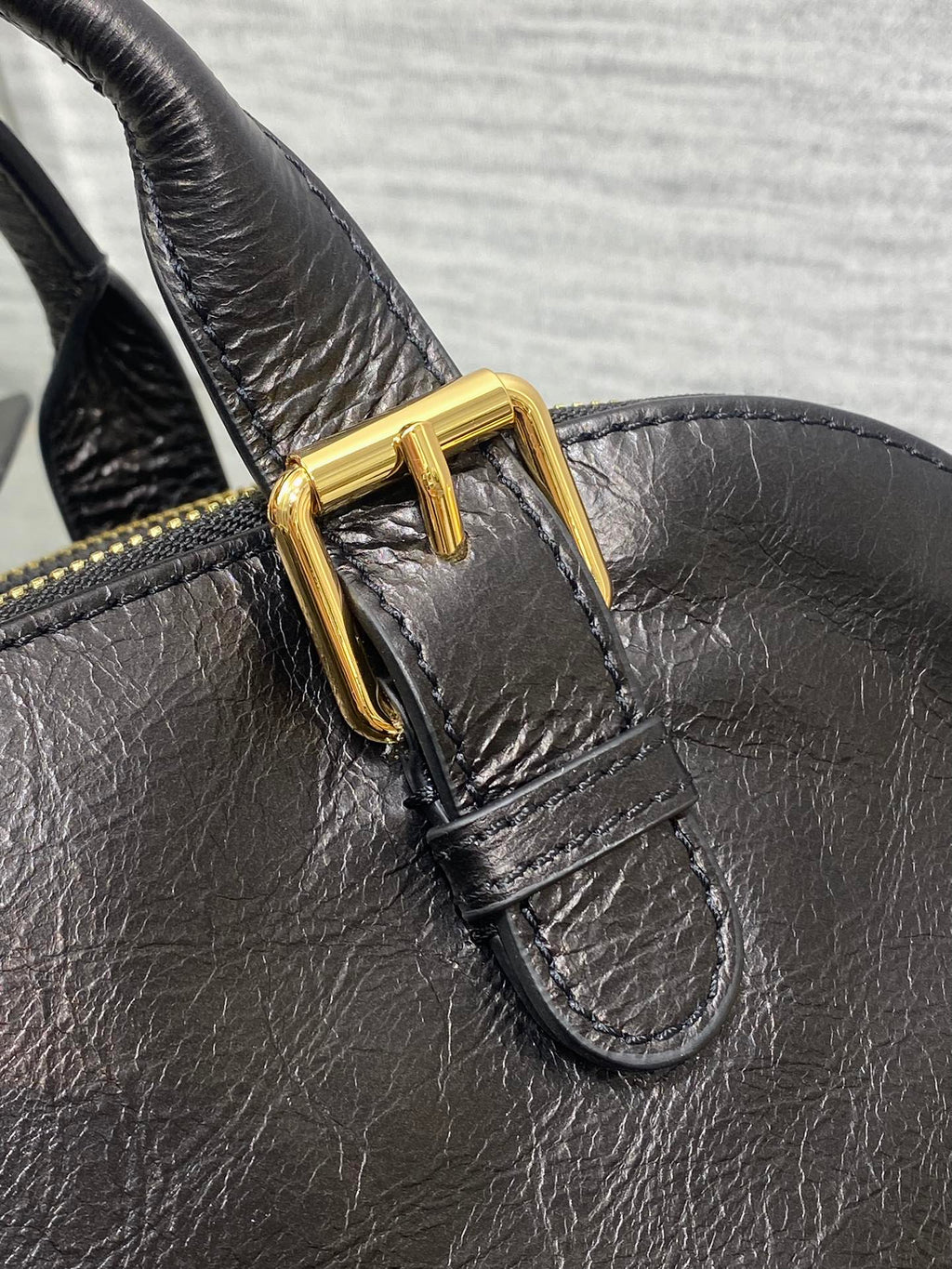 Black Small Grand Tour Bowling Bag