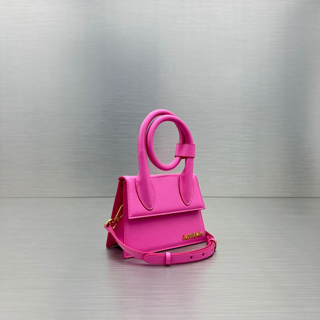 Pink LC Noeud Coiled Handbag