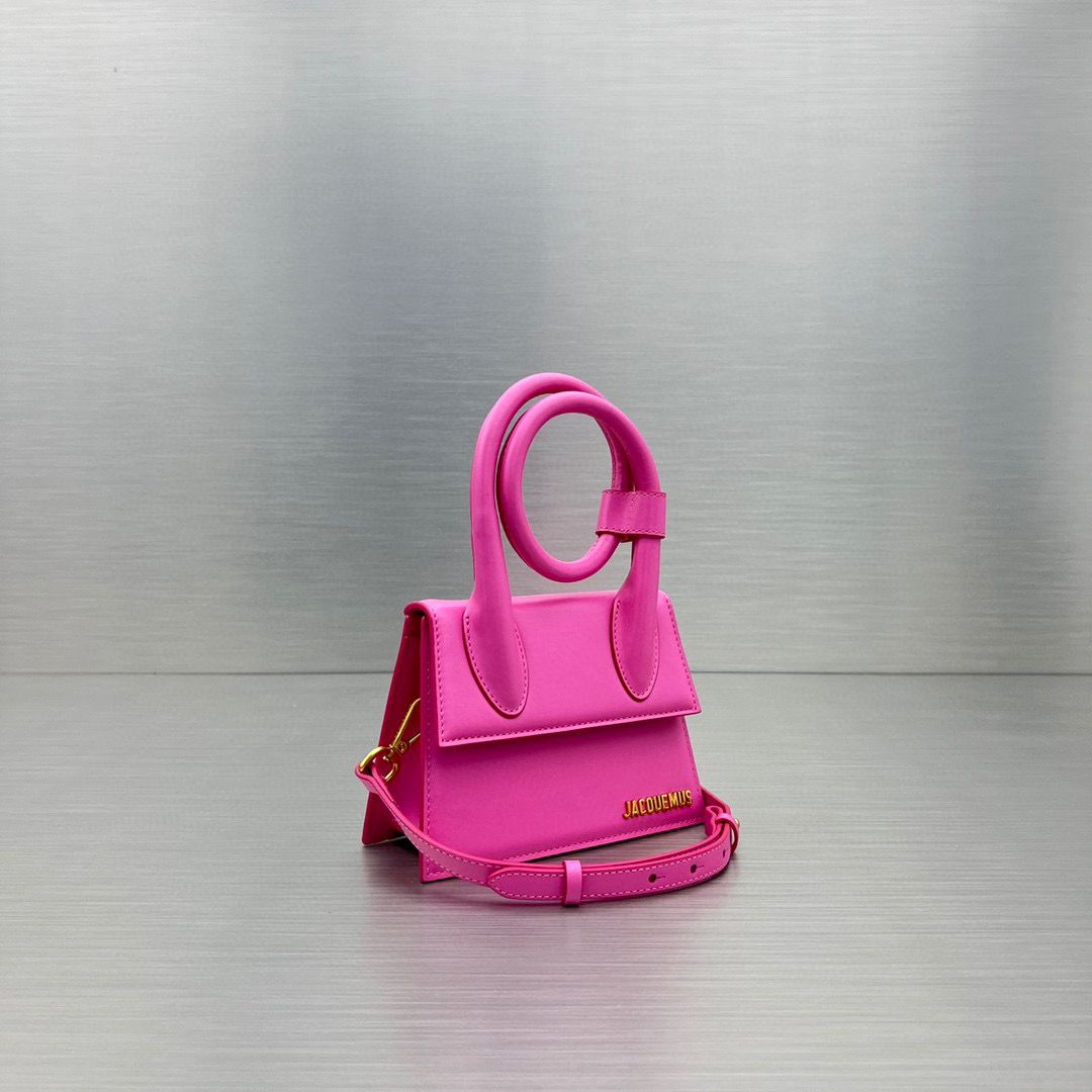 Pink LC Noeud Coiled Handbag