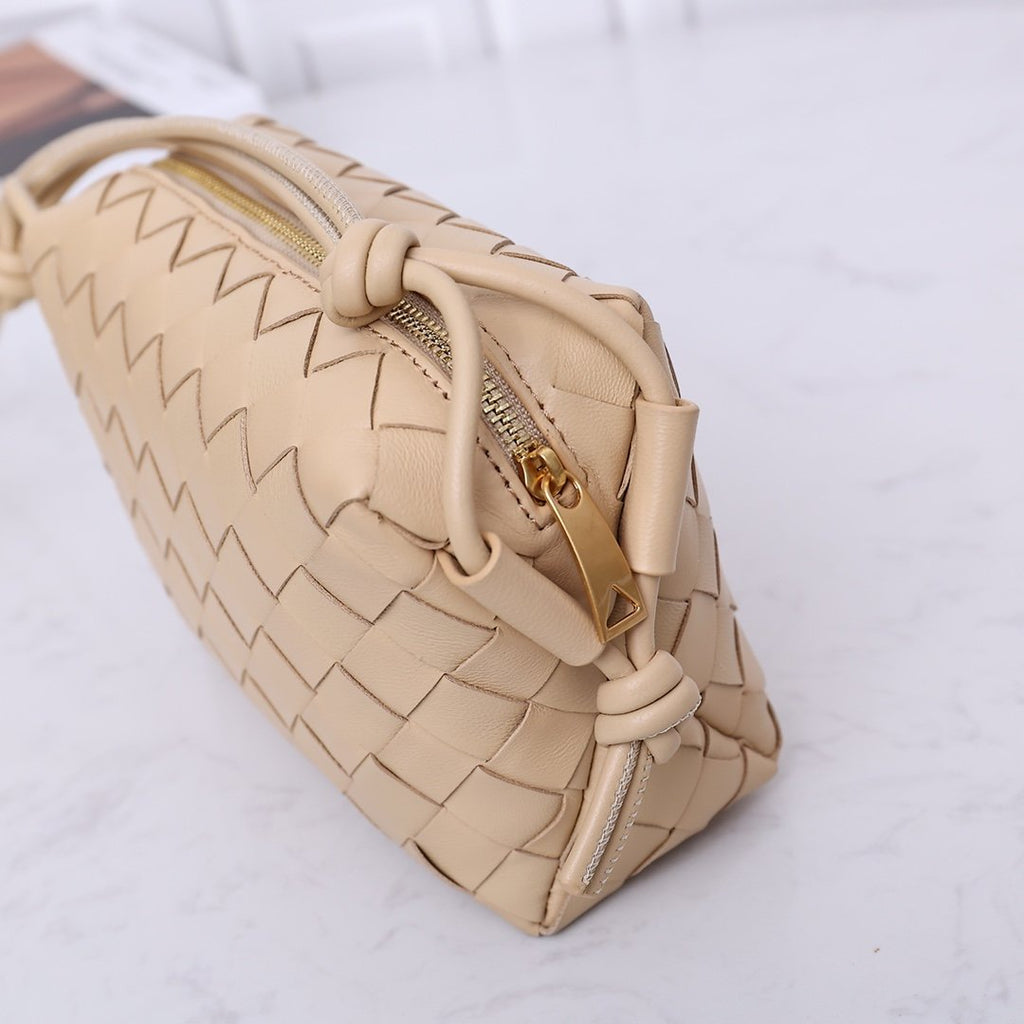 Almond LC cross-body mini bag