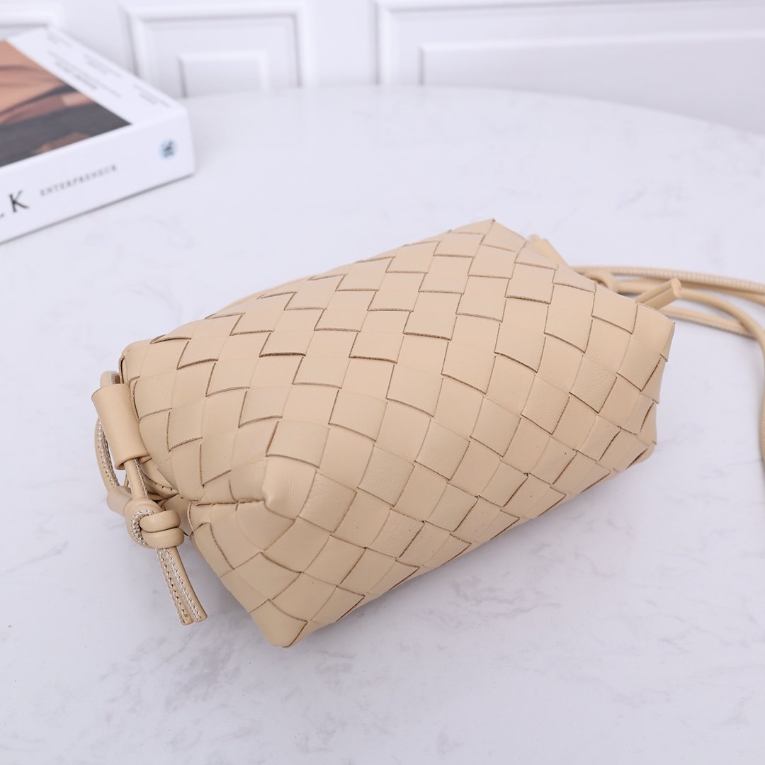 Almond LC cross-body mini bag