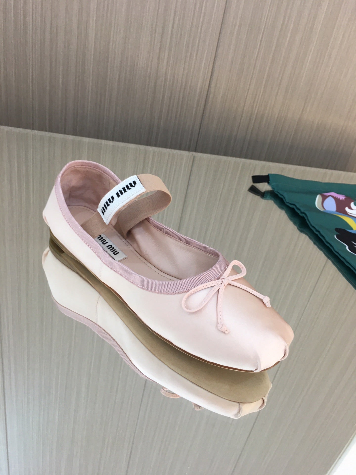 Orchid Pink M Satin ballerinas