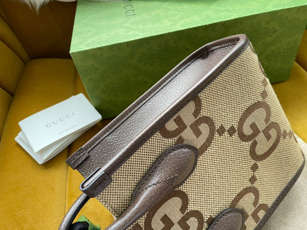 Camel GJ mini tote bag