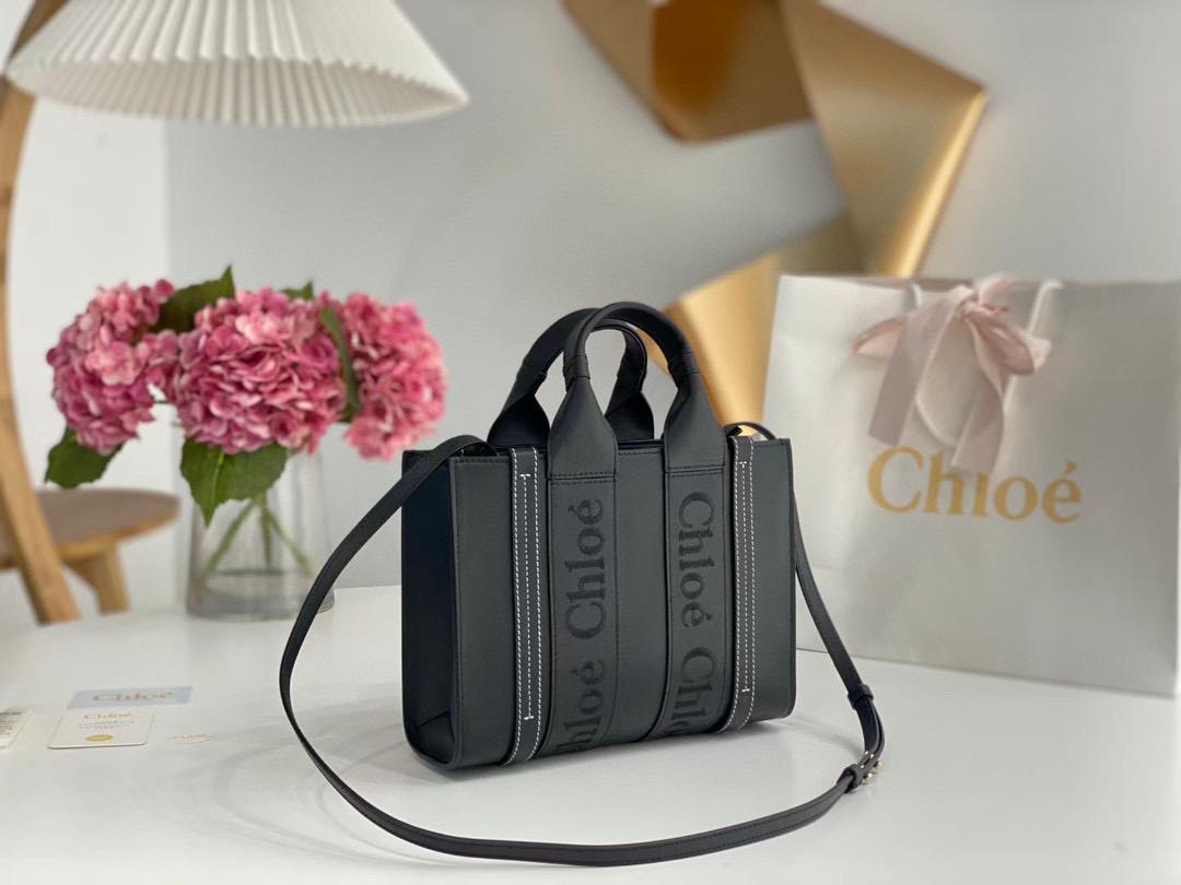 Black CW small tote bag