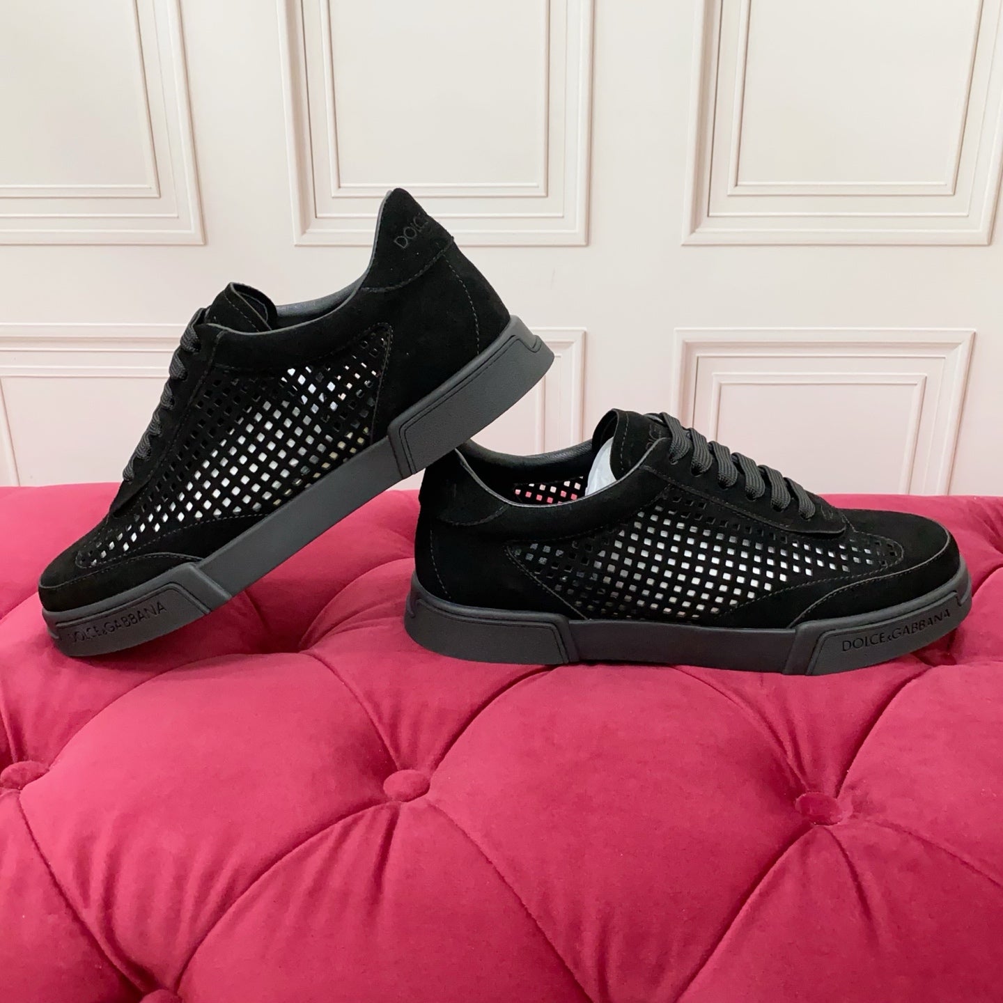 Black Suede Portofino Yacht Shoes