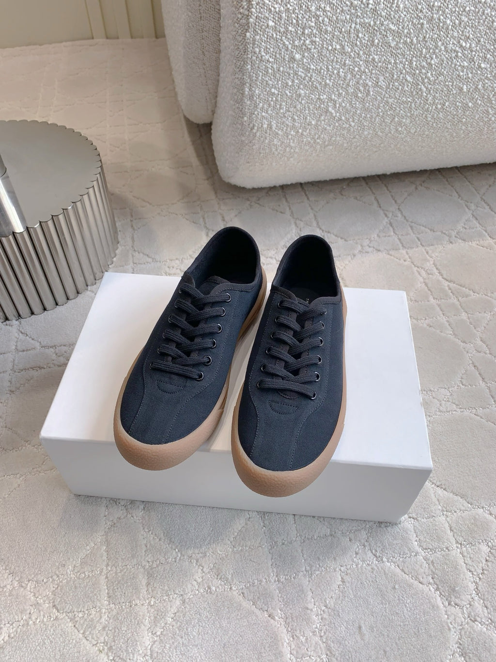 Black Canvas Sneakers