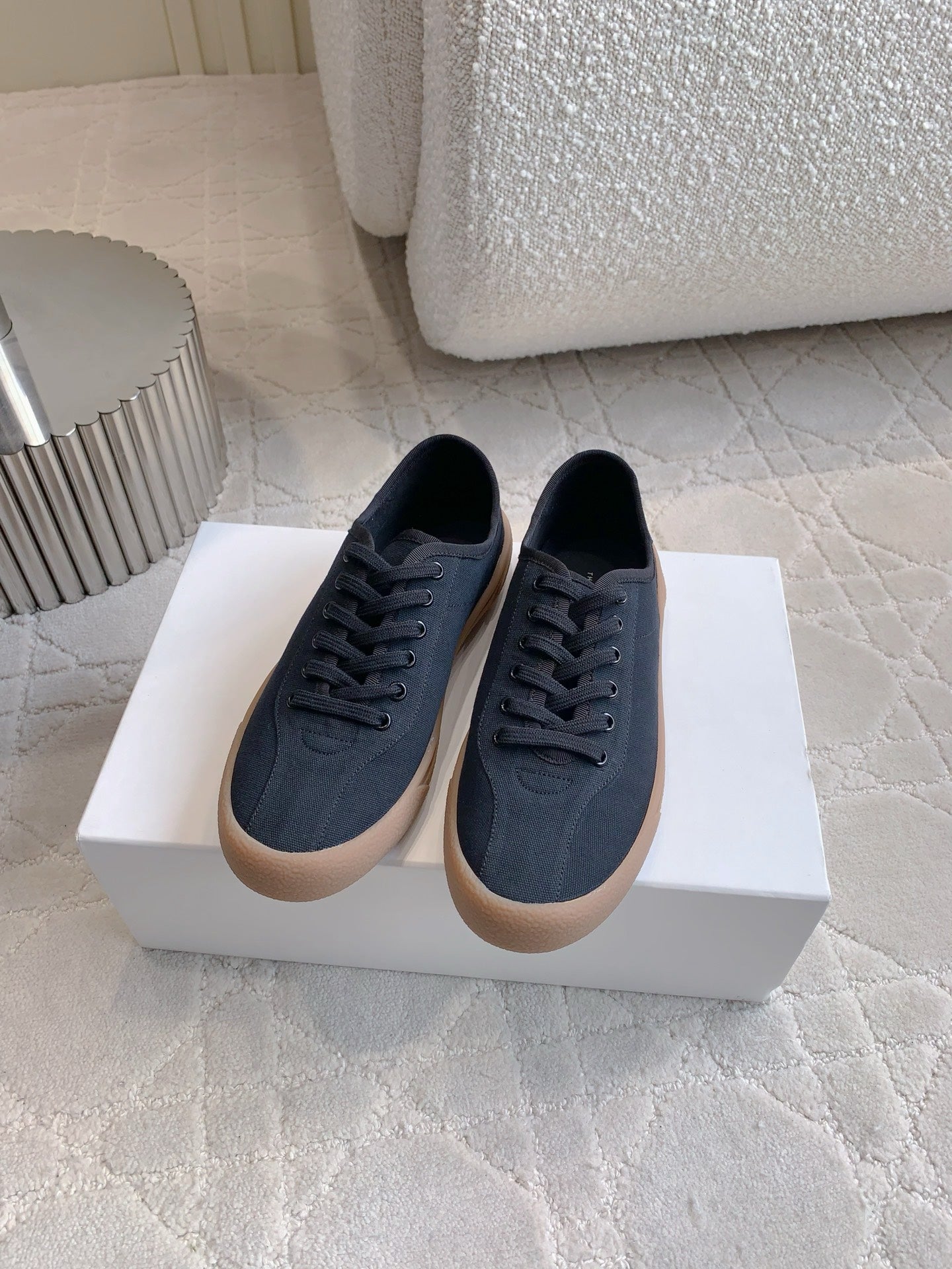 Black Canvas Sneakers