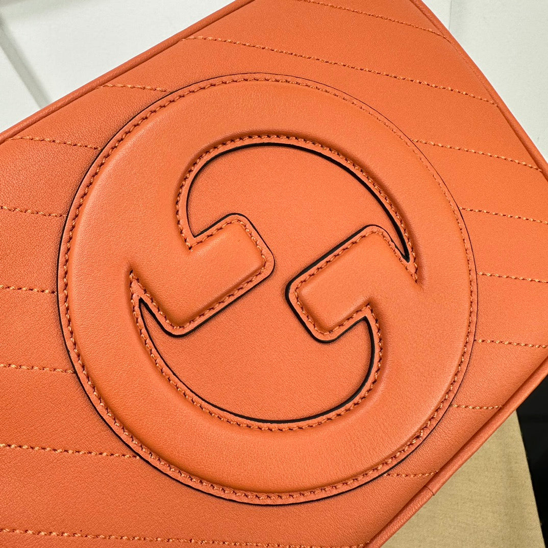 Orange GB Small Shoulder Bag