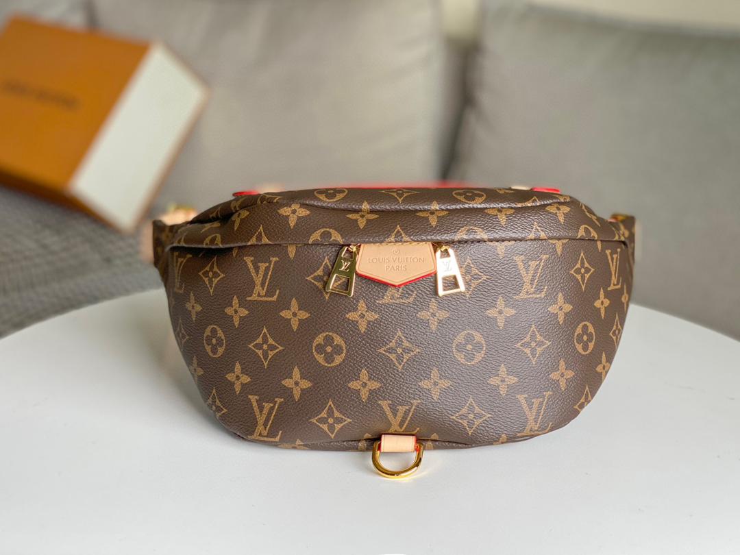 Brown LB belt bag
