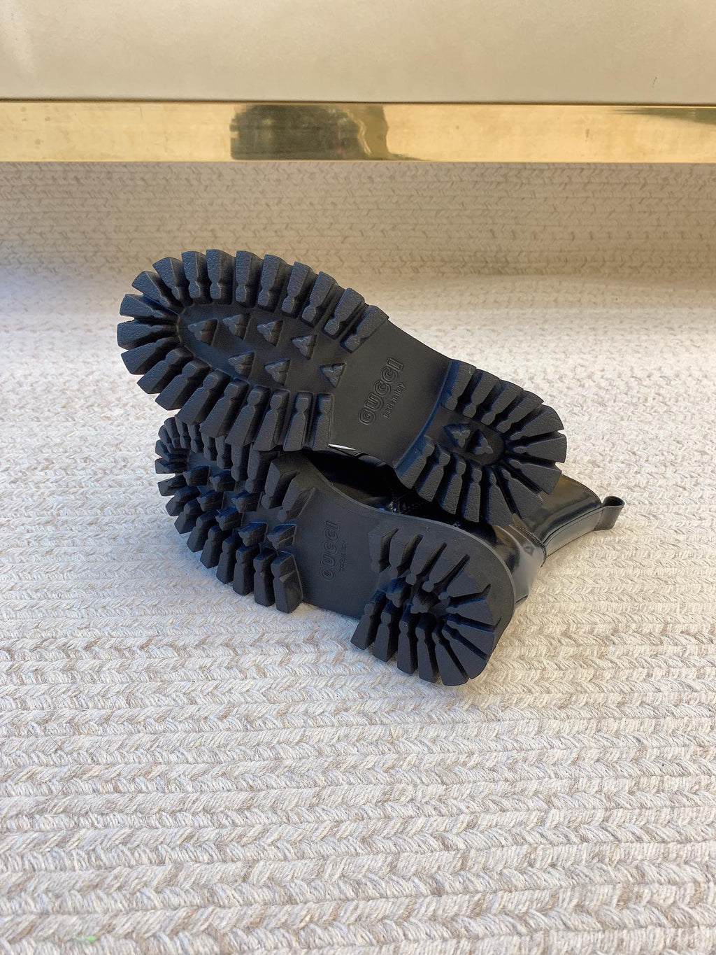 Black Ankle Boot With Web