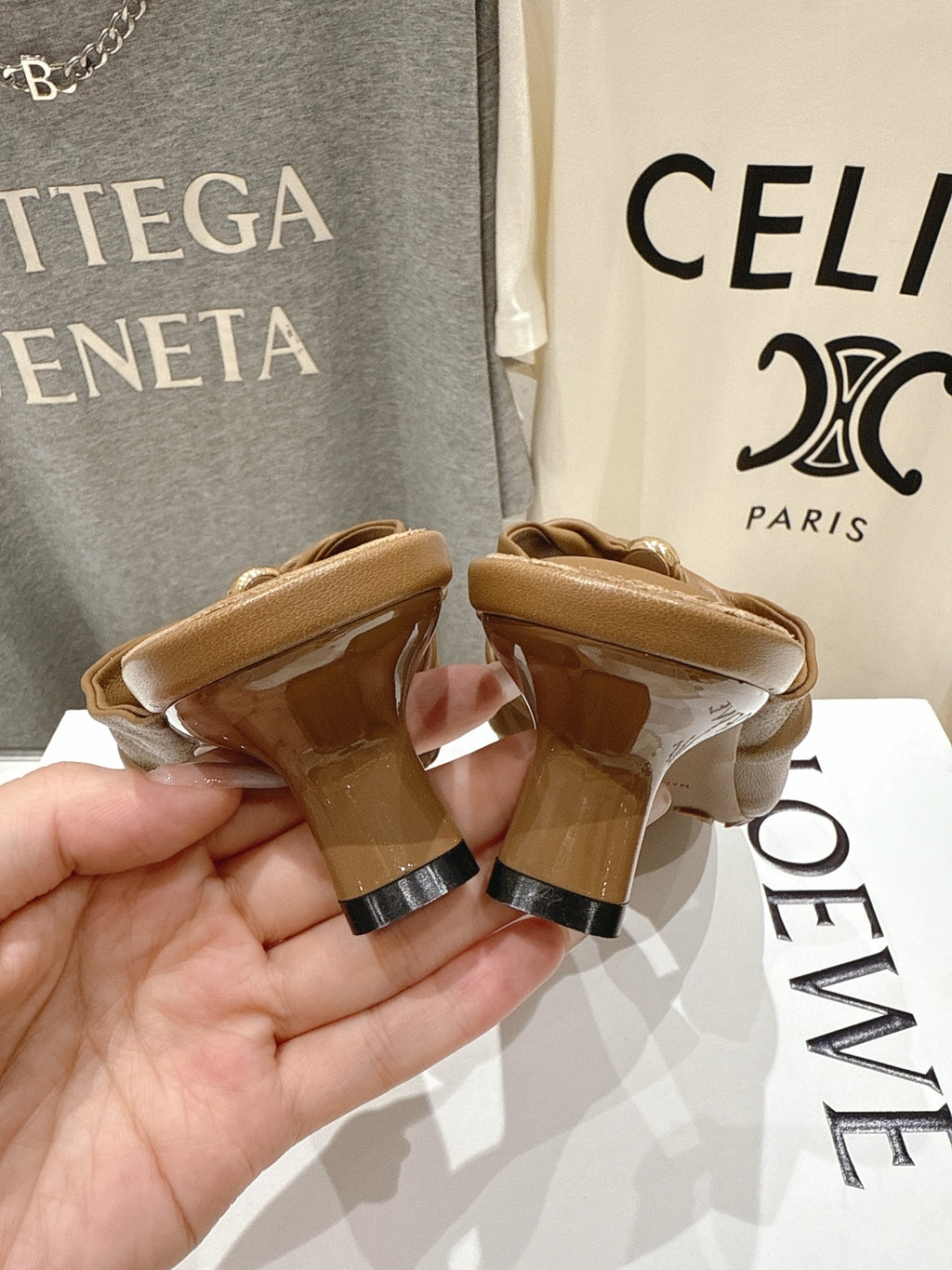 Oak Pebble Soft Mule