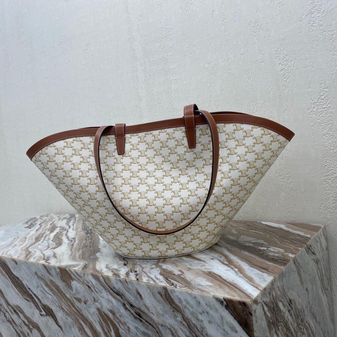 White Medium Couffin bag