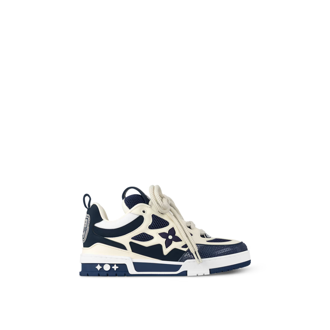 Men's Navy Blue Skate Sneaker
