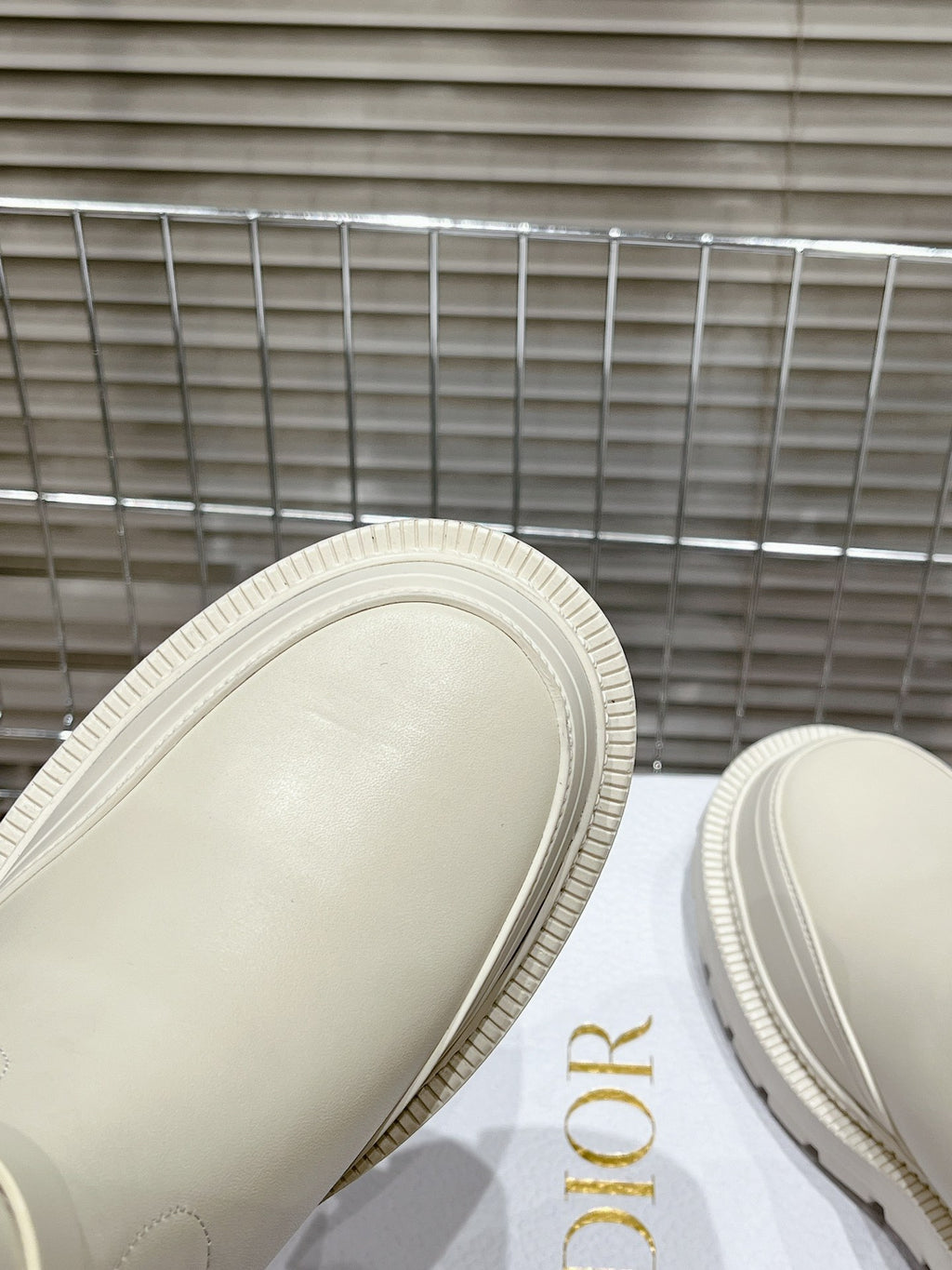 White Empreinte Ankle Boot