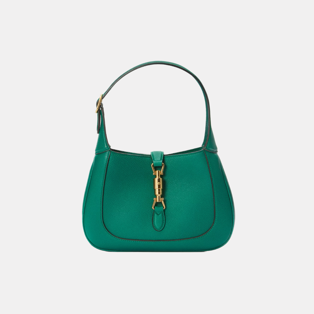 Emerald green GJ 1961 small natural grain bag