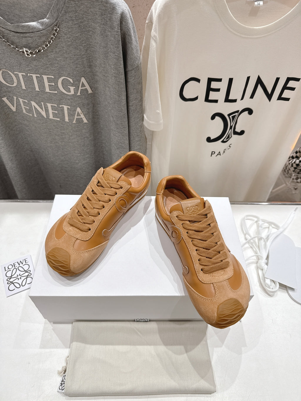 Men's Cinnamon Ballet Runner 2.0 In Soft Leather