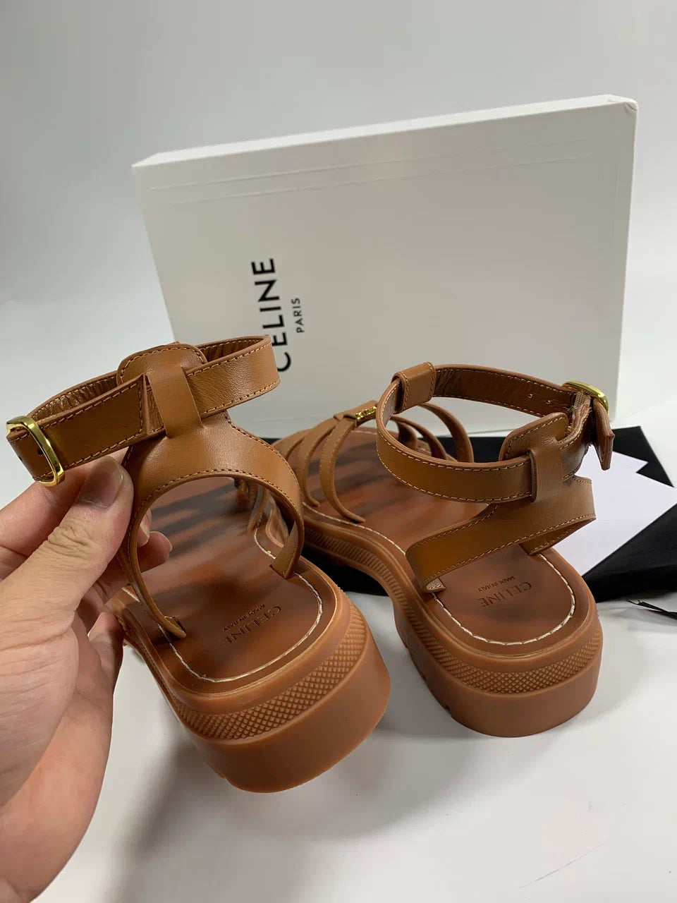 Tan CG sandal